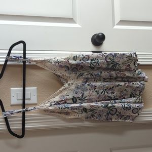 Free people lacy tank top